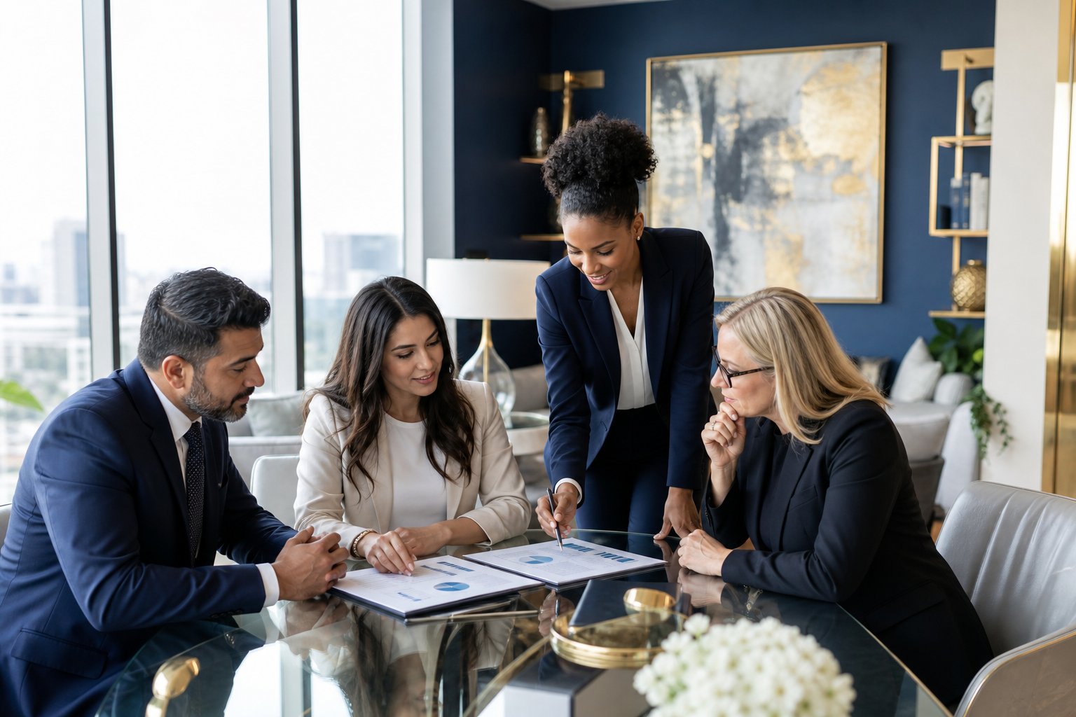 Our advisory team at work